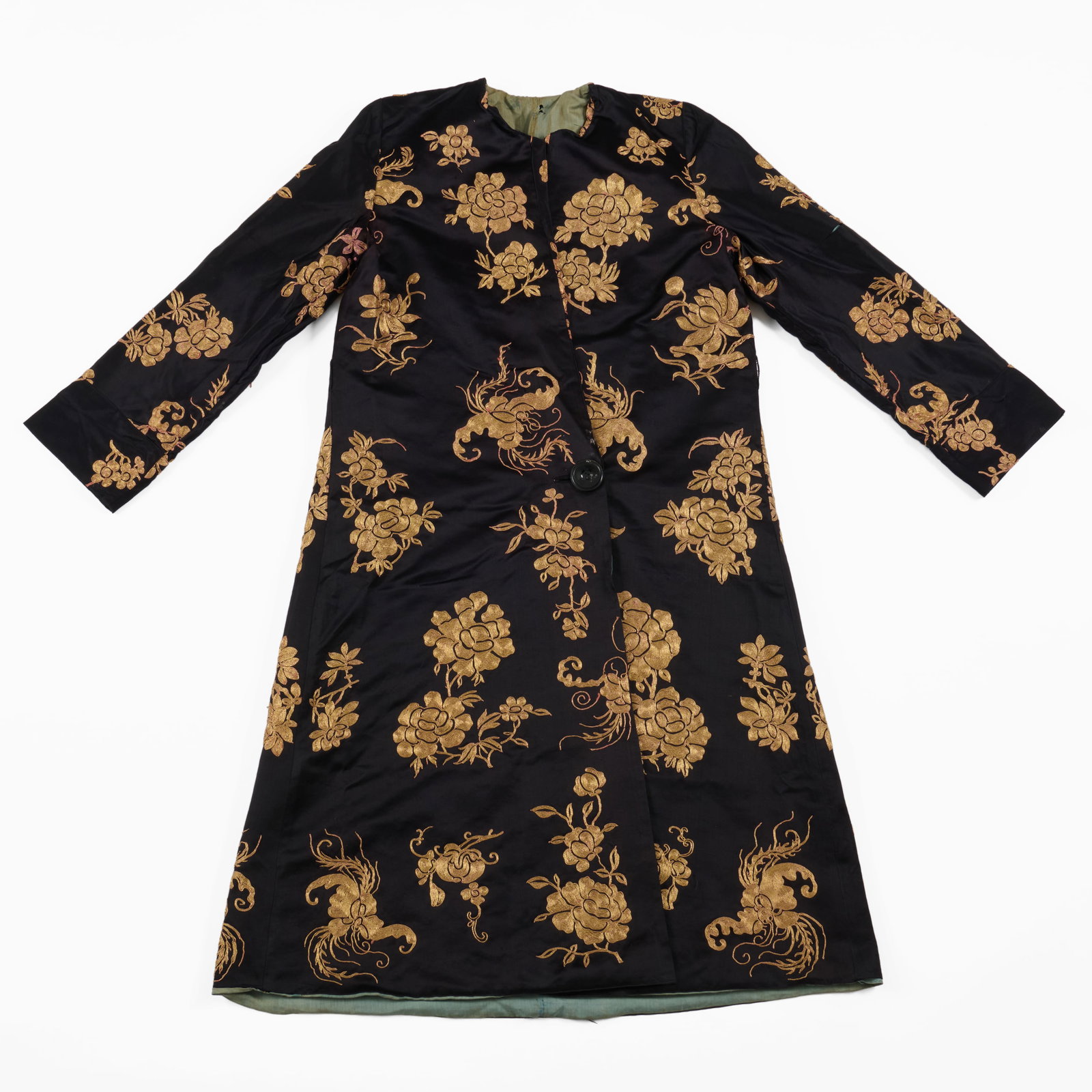 Chinese Embroidered Silk Jacket (1 of 7)