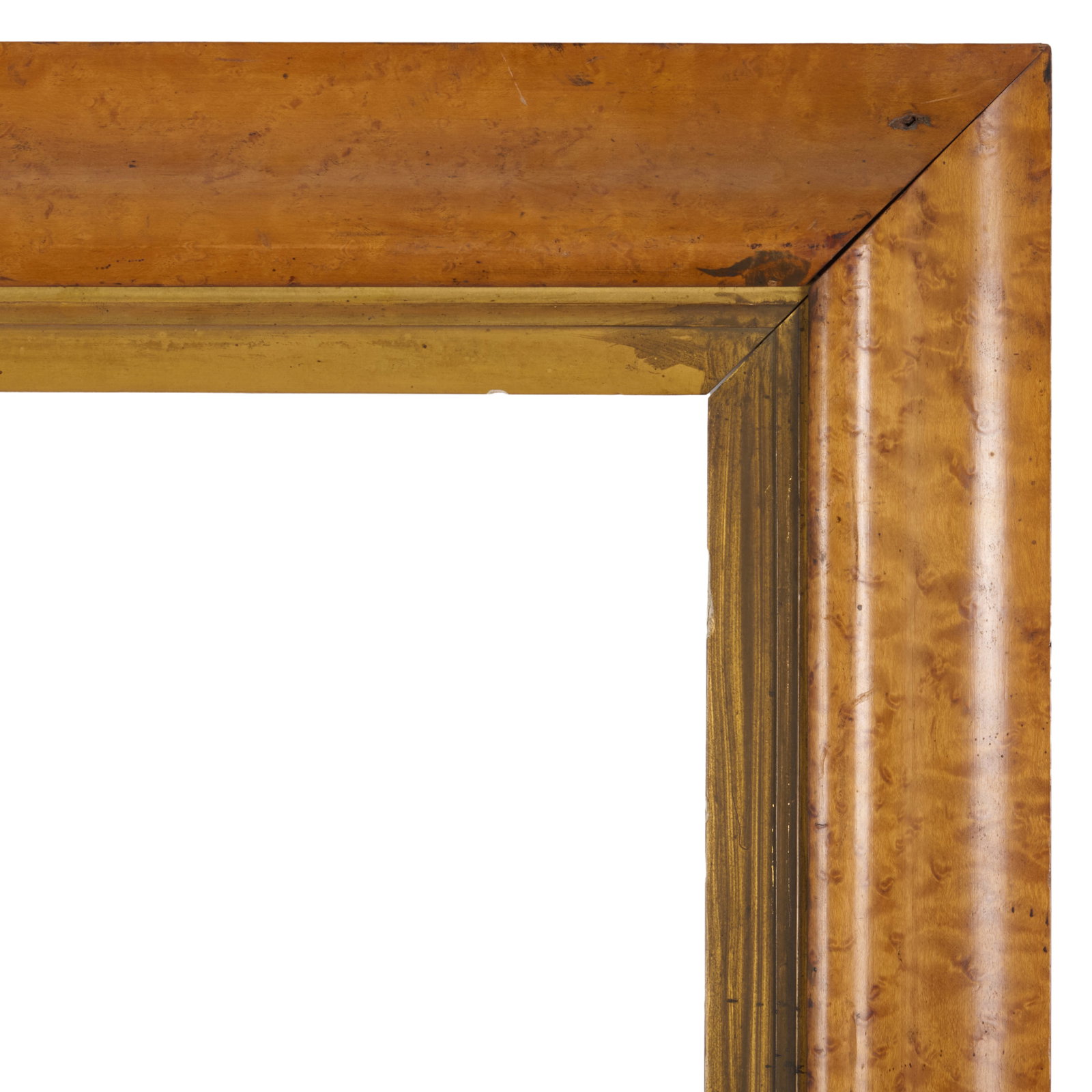 Two Victorian Birdseye Maple Frames - 2