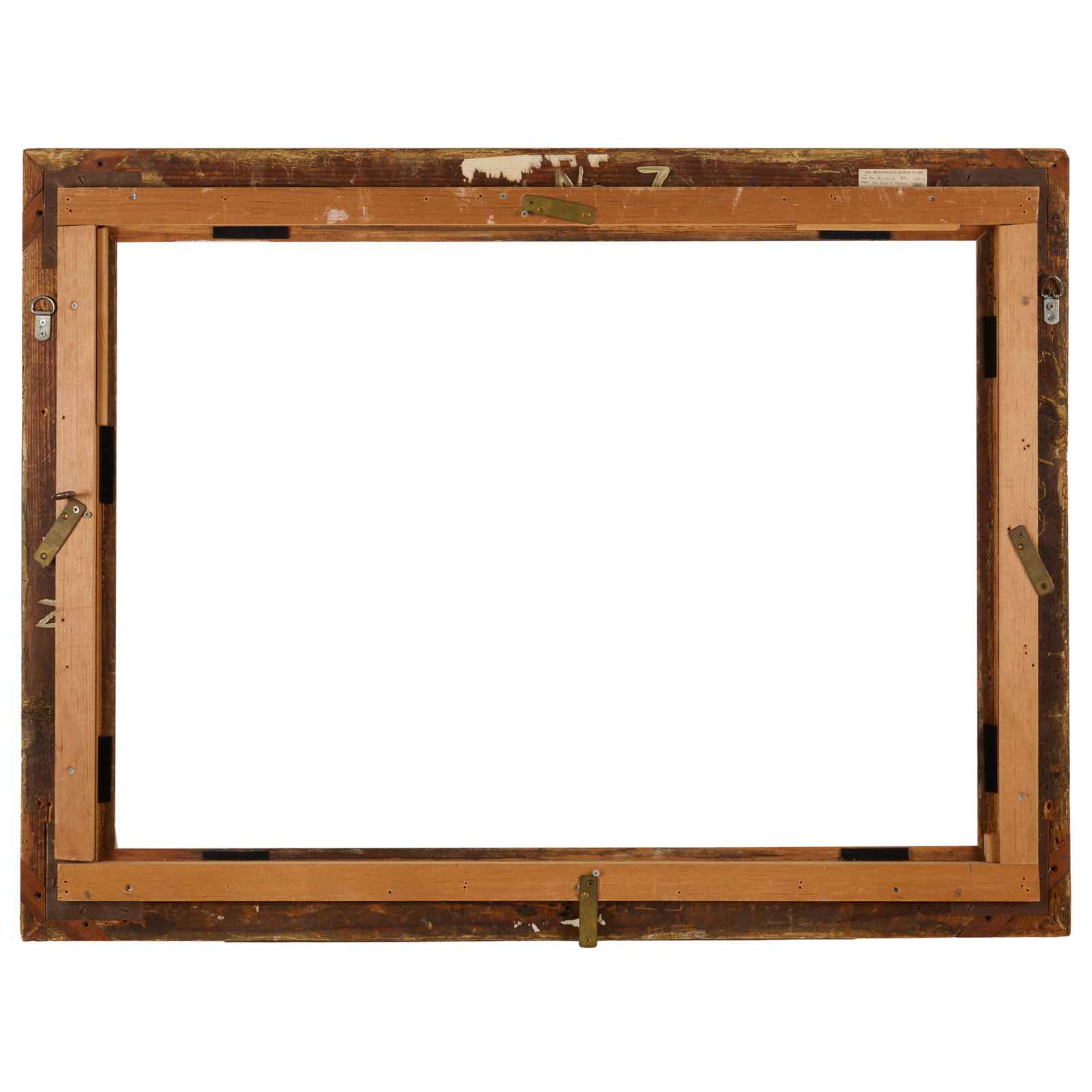 Carved Cerused Pine Frame - 2
