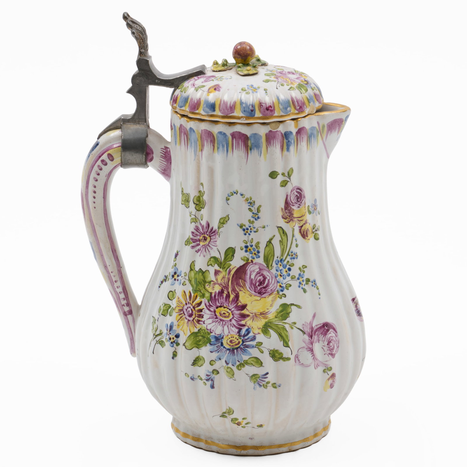 Veuve Perrin Faience Jug - 2