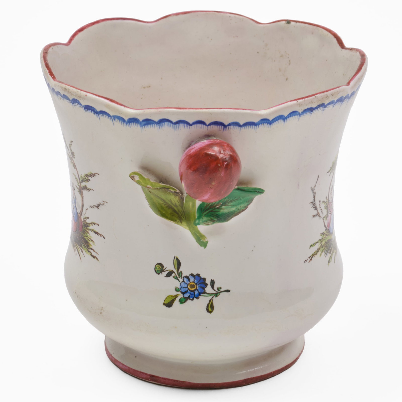 French Faience Cachepot, Possibly Joseph-Gaspard Robert - 2