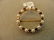 2026: 14K GOLD PEARL AND GARNET CIRCLE PIN