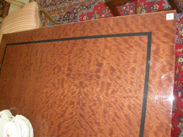 MAHOGANY PEDESTAL TABLE - 2