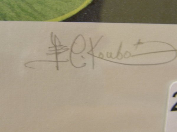 FRAMED SIGNED AND NUMBERED KOUBA PRINT - 3