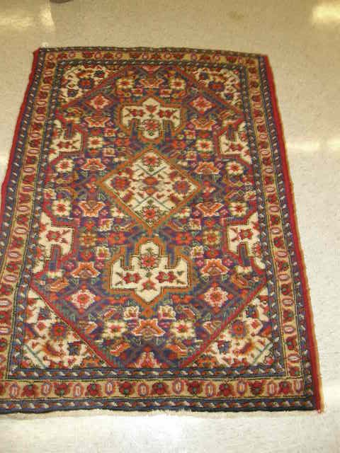 HANDMADE ORIENTAL RUG APPROX 4 X 6 1/2