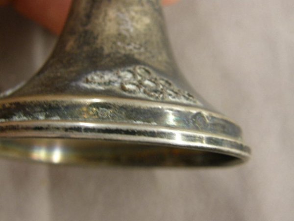 2 SILVER GOBLETS - 2