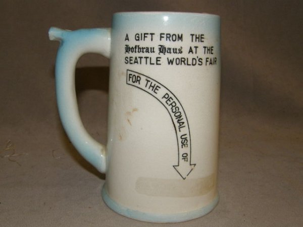 SEATTLE WORLDS FAIR MUG - 2