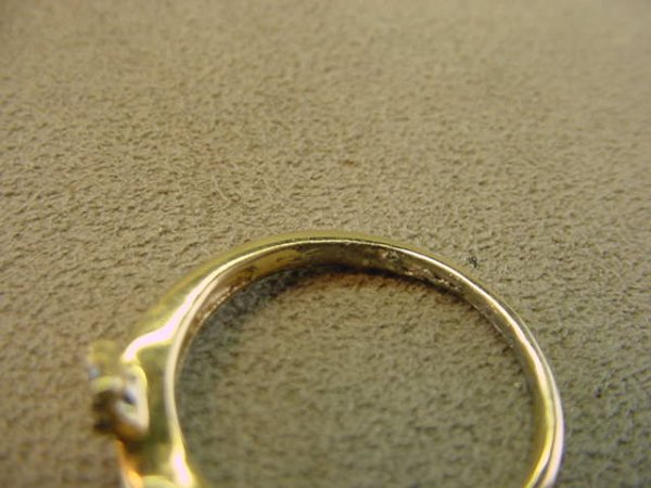 14K GOLD DIAMOND WRAP RING - 3