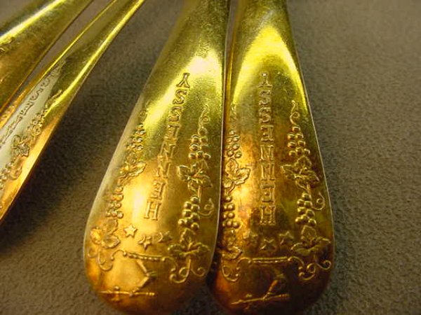 8 HENNESSY COGNAC SPOONS - 2