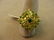 5238: 14K GOLD PERIDOT AND TSAVORITE GARNET RING