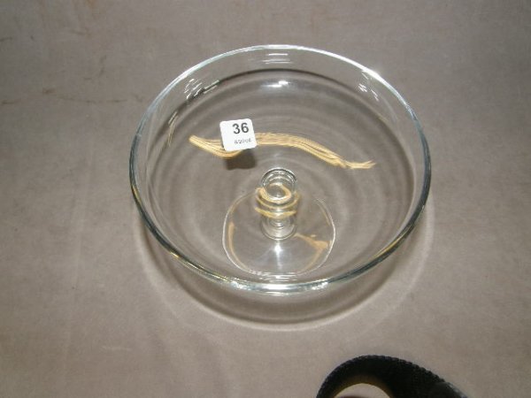 SIGNED BACCARAT COMPOTE - 2