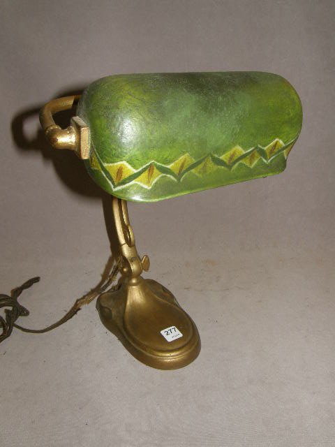 METAL DESK LAMP WITH HANDEL LABEL