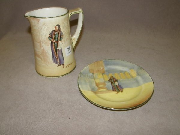 2 ROYAL DOULTON SHYLOCK ITEMS