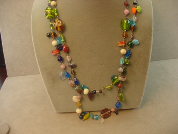 54" STRAND ART GLASS BEADS