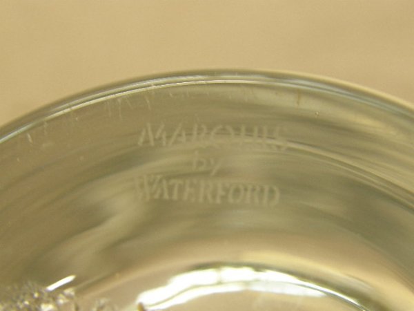 2 MARQUIS BY WATERFORD VASES -1 AMBER, 1 CLEAR - 2