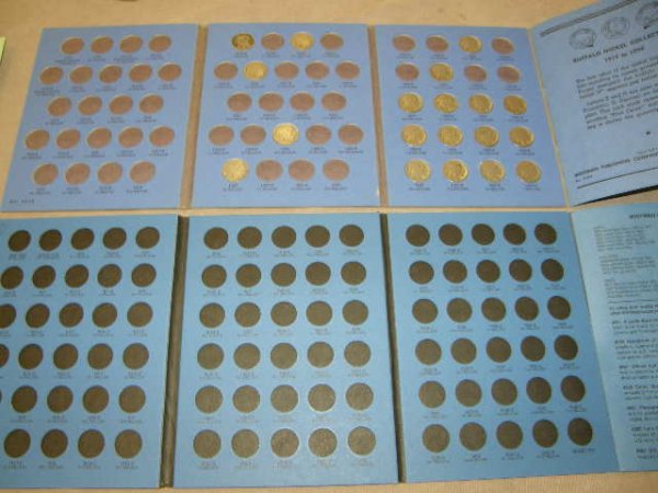 5 COIN BOOKS -PARTIALLY FILLED - 4