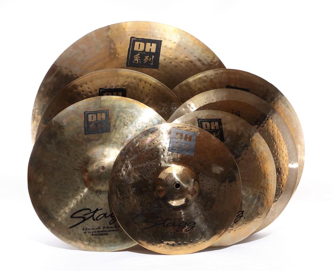 Stagg Drum Cymbal Set with Soft bag (1 of 1)
