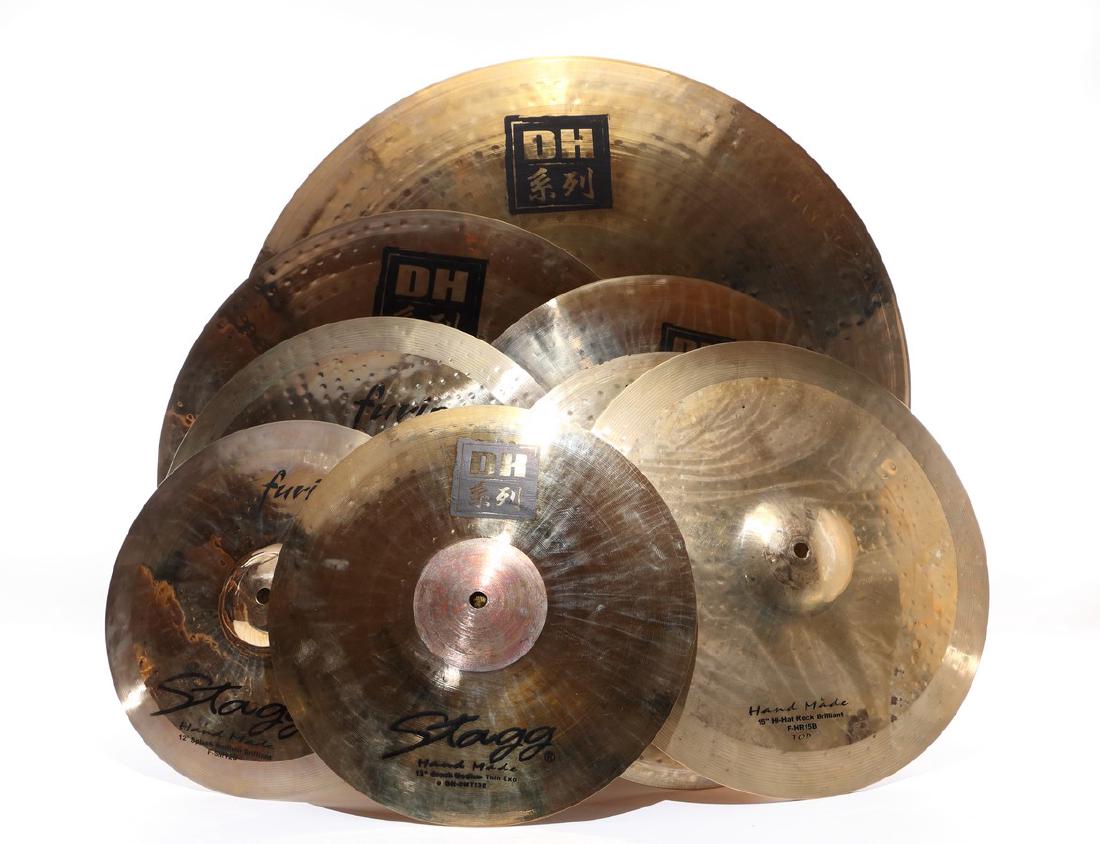 Stagg Drum Cymbal Set with Soft bag (1 of 1)