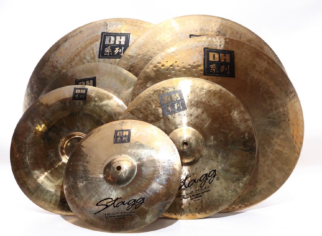 Stagg Drum Cymbal Set with Beato Soft bag (1 of 1)