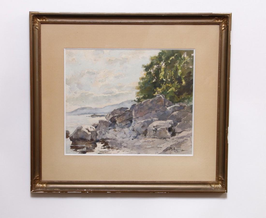 Bouvier Watercolor (Signed) (1 of 3)