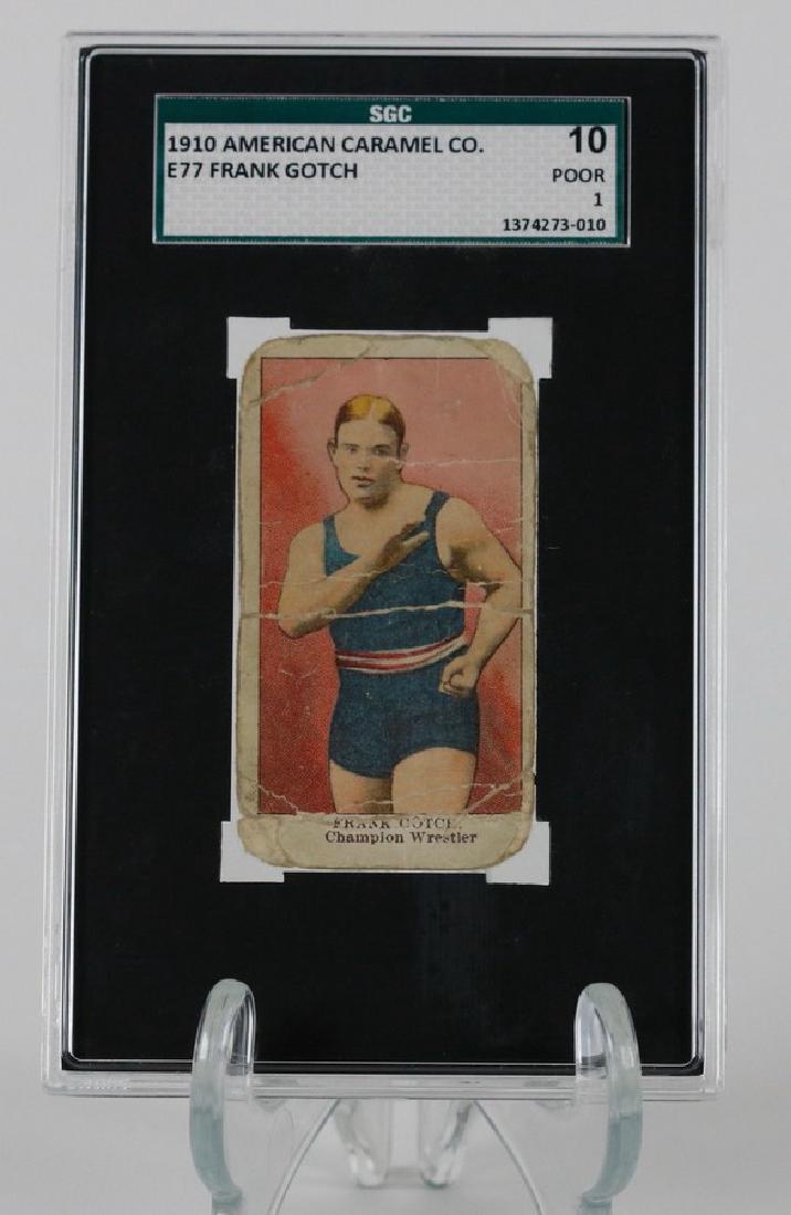 Frank Gotch / Collectible Trading Card E77 - 1910 (1 of 2)