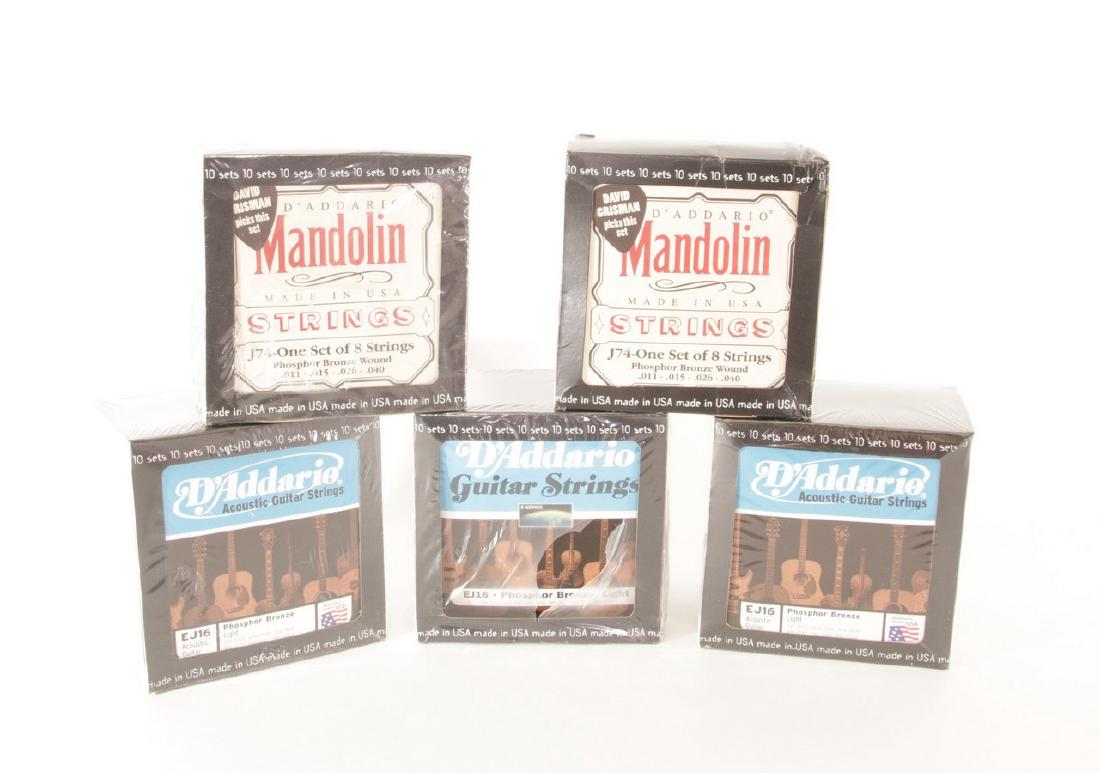 Mandolin & D'Addario Guitar String Sets (5 Boxes) (1 of 2)
