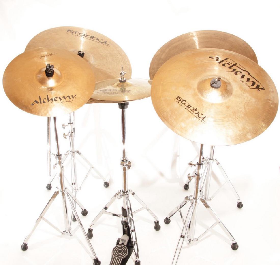 Istanbul Drum Cymbal Set with Stands (1 of 7)