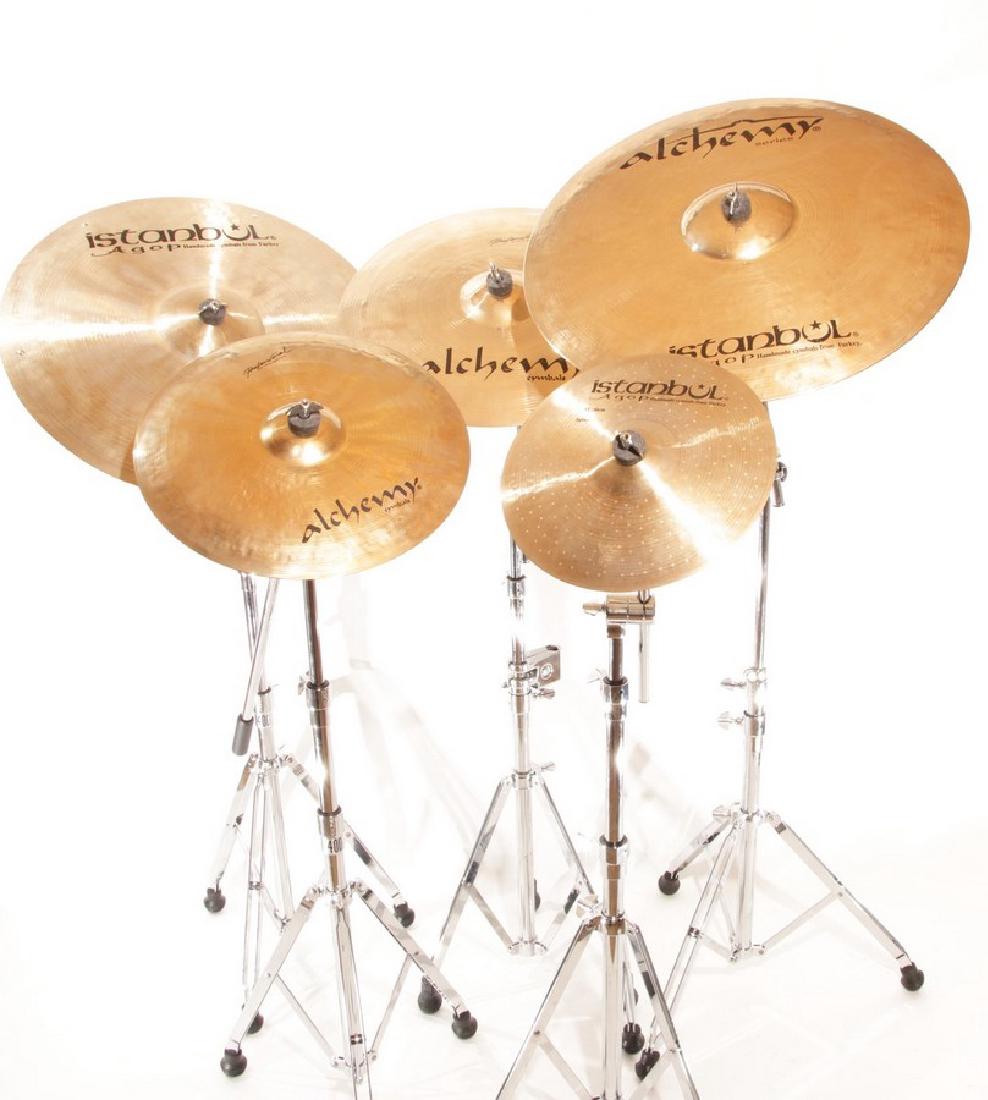 Istanbul Drum Cymbal Set with Stands (1 of 6)