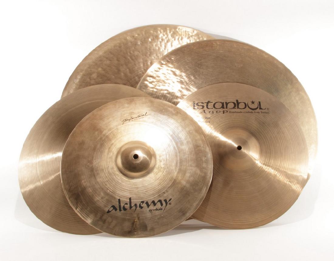 Istanbul Drum Cymbal Set with Soft bag (1 of 1)
