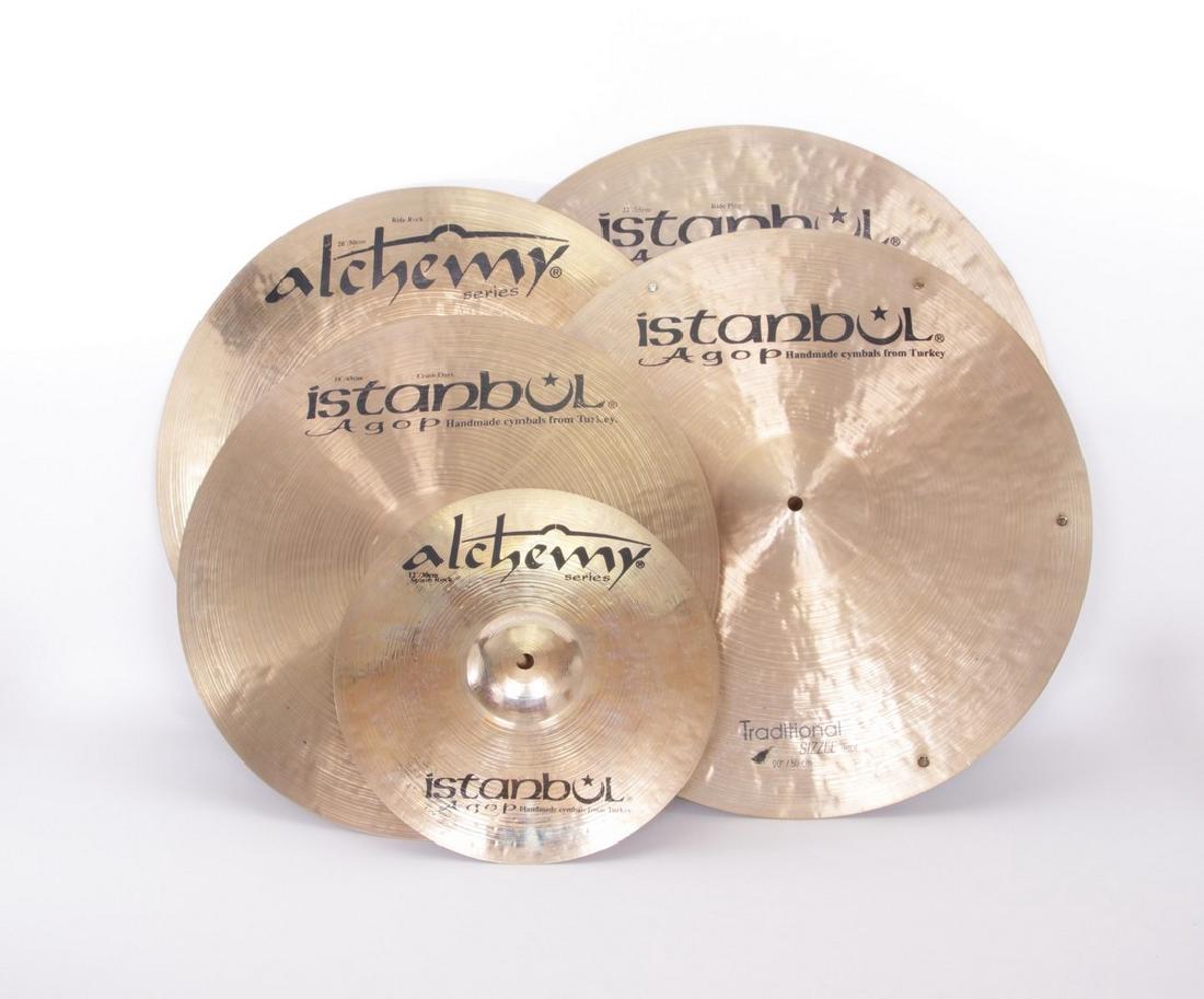 Istanbul Drum Cymbal Set with Beato Soft bag (1 of 1)