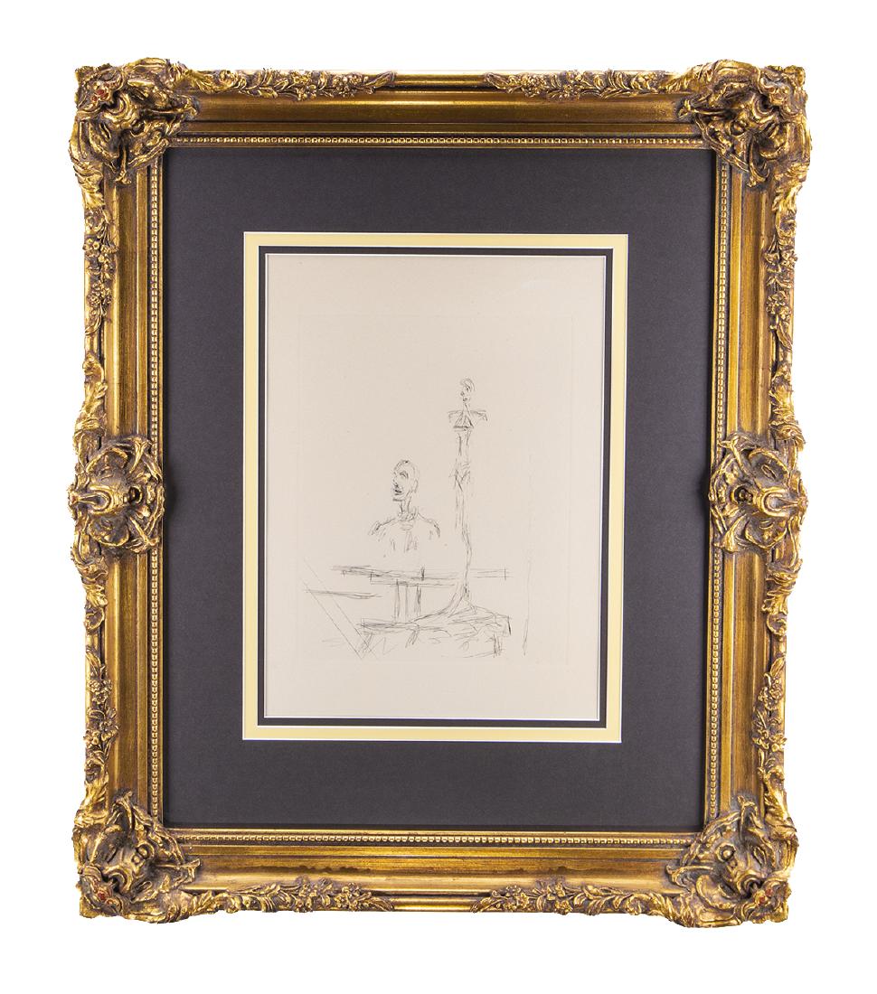 Alberto Giacometti (1901-1966) Etching (1 of 3)