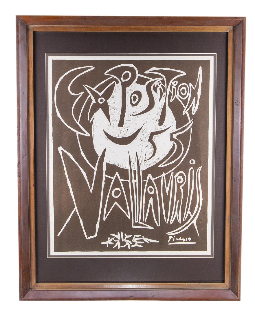 Pablo Picasso Print (Exposition Vallauris) (1 of 2)