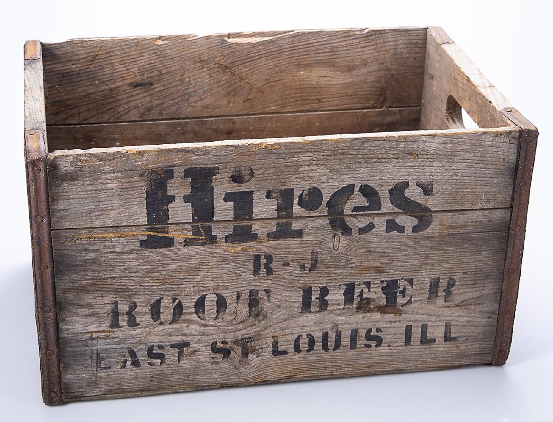 Hires Root Beer Wooden Crate (1 of 6)