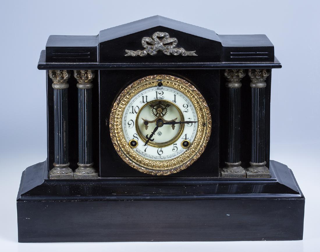 Ansonia 4 Column Mantle Clock (1 of 3)