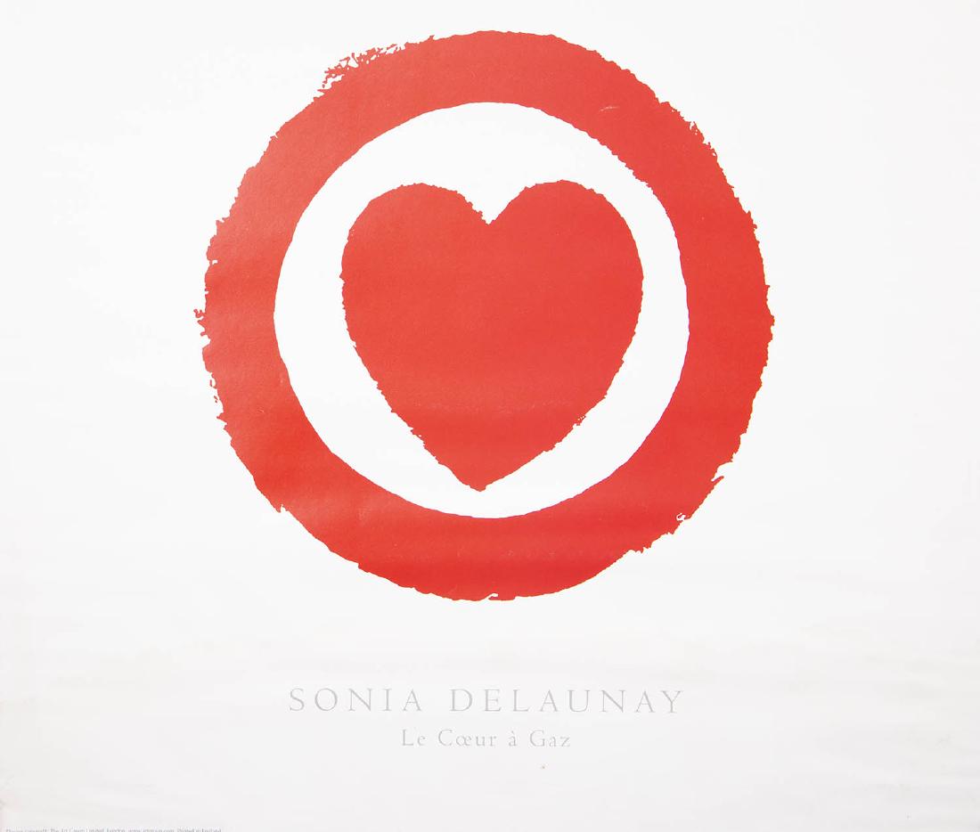 Sonia Delaunay (French 1885-1979) Color lithograph (1 of 2)