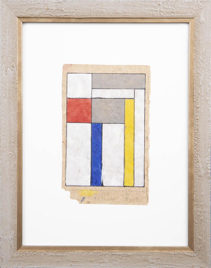 European School, mid-century modern, geometric (1 of 3)