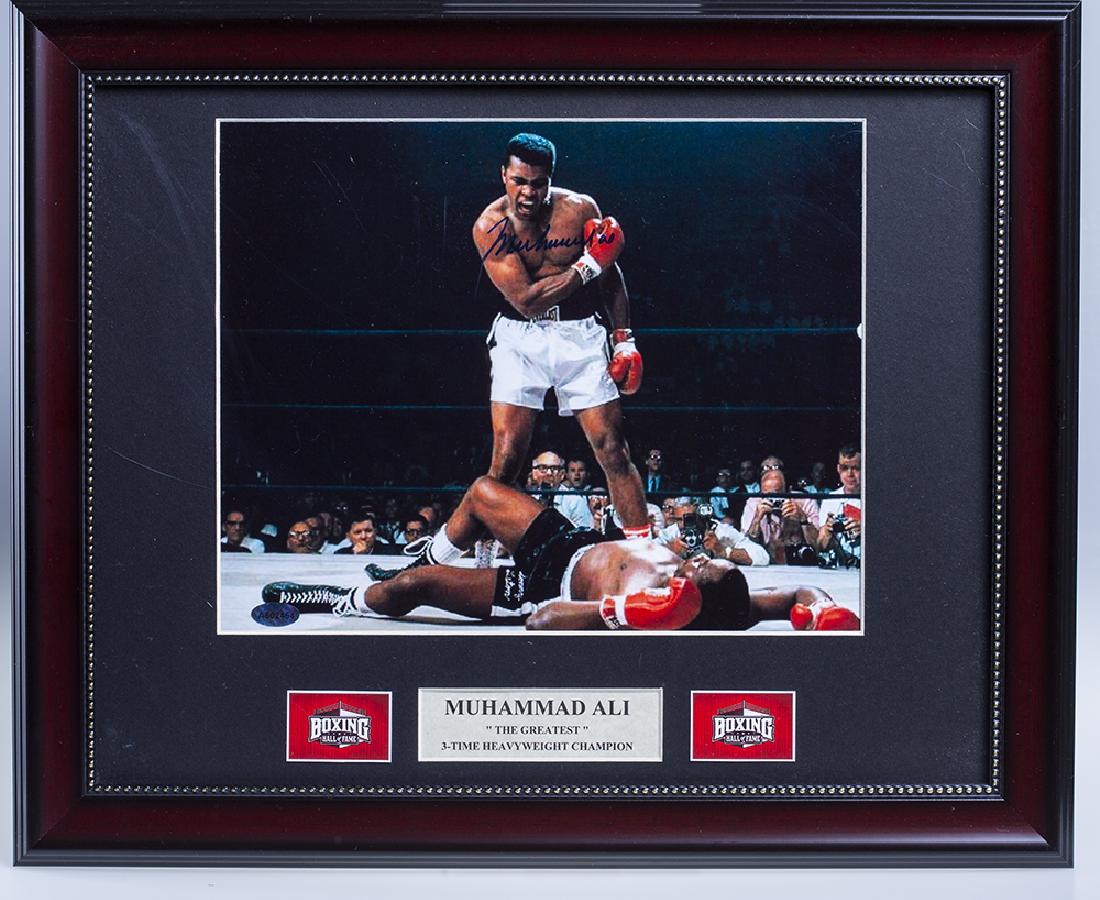 Muhammad Ali Autographed Photo Framed (1 of 2)