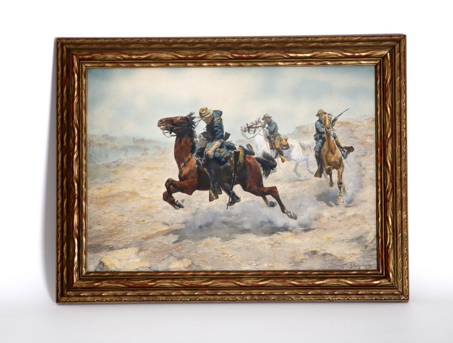 Charles Schreyvogel Litho (1 of 2)