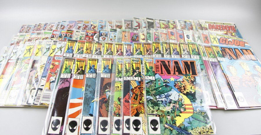 The Nam, Gijoe, Daredevil Marvel Comics (1 of 2)
