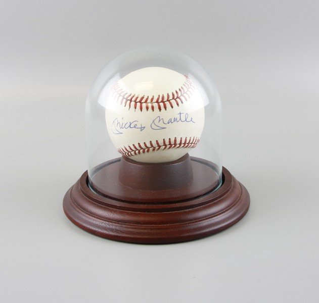 Signed Mickey Mantle Baseball (1 of 4)