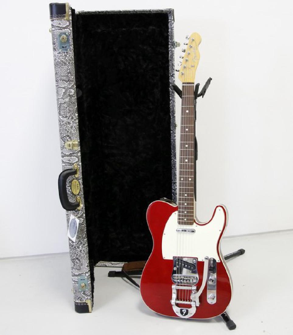 Guitar Fender Electric Guitar - Red Bixby Telecaster: Fender Six String Electric Guitar with G & G Hard Case. Red Bixby Telecaster Guitar in excellent Condition. With an illustrious history dating back to 1946, Fender has touched and transformed music wo