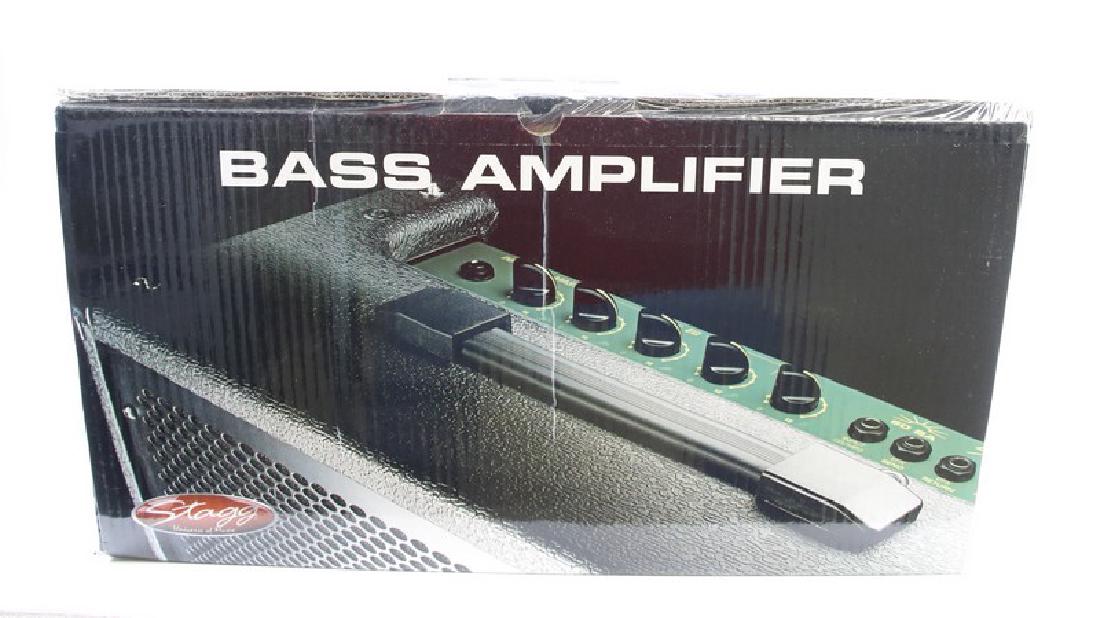 Amplifier Stagg 60 BA Base USA: This is a stylish, well constructed, durable amp with a powerful 60w output that is ideal for students or intermediate players looking for something that delivers a bigger punch as well as reliability