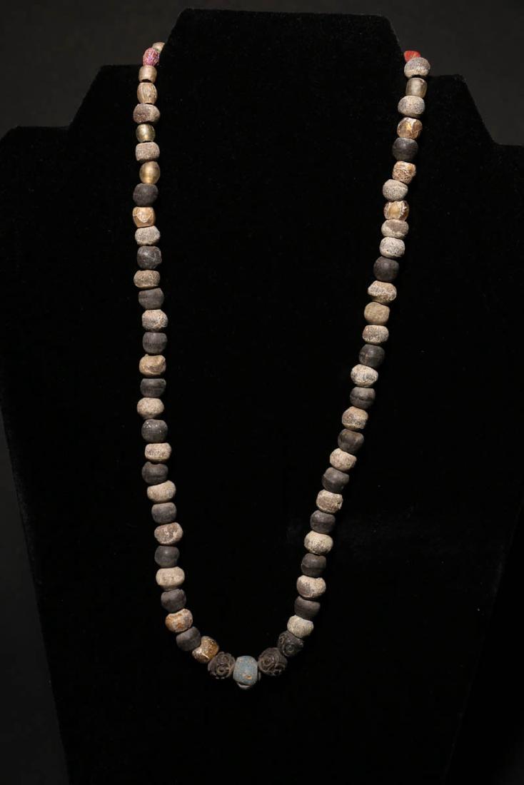 Ancient Stone Beaded Necklace (1 of 6)