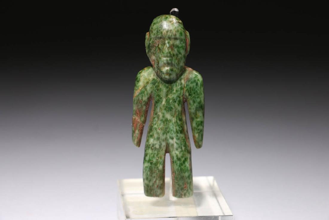 Pre-Columbian Jade Olmec Figure (1 of 7)