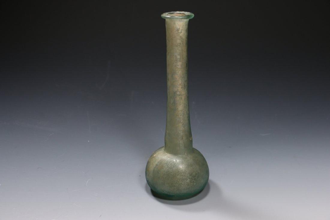 Roman Glass Bottle ca. 100 - 400 A.D. (1 of 4)