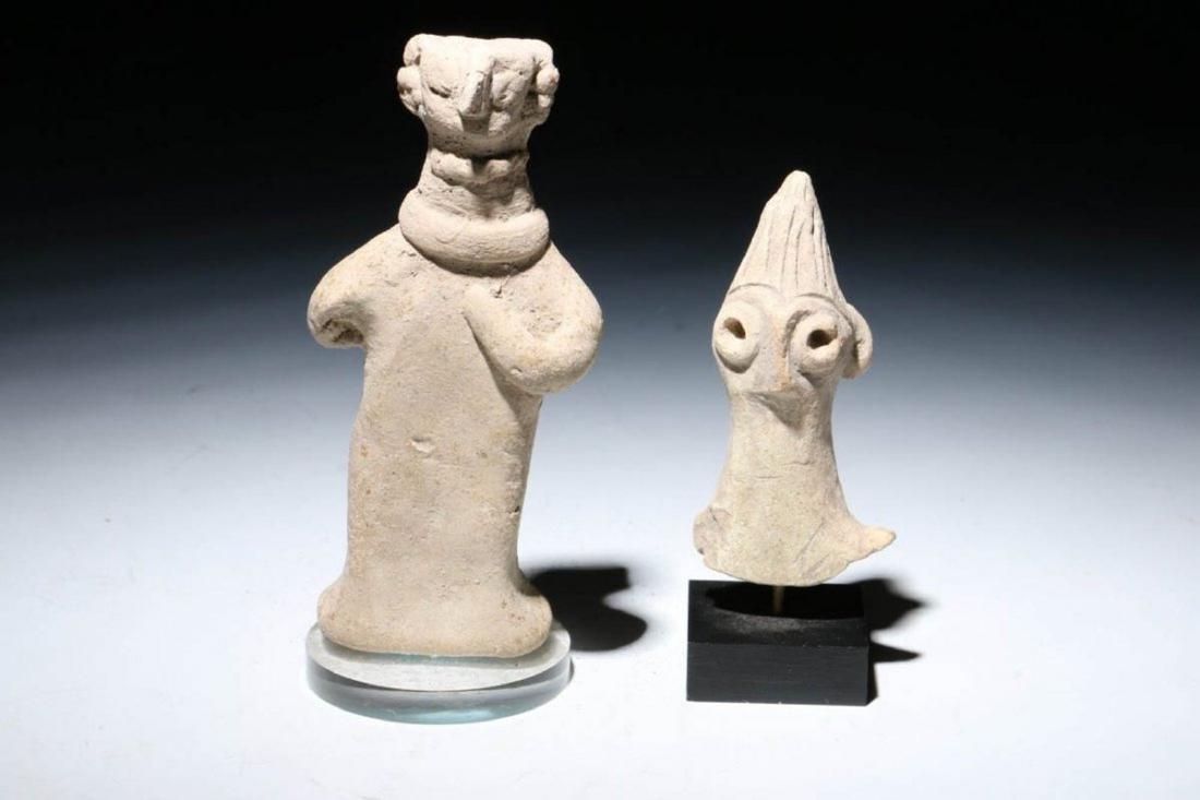 ANCIENT SYRO HITTITE FIGURINES Lot of Two (1 of 4)