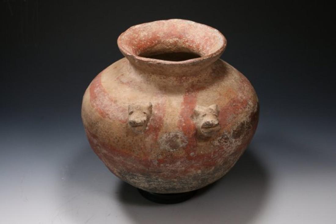 Pre-Columbian Large Olla with Jaguars - Costa Rica 500 (1 of 6)