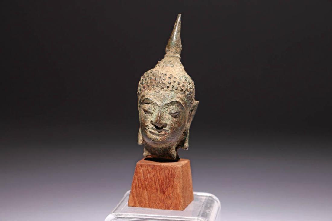 Ancient Bronze Buddha (1 of 4)