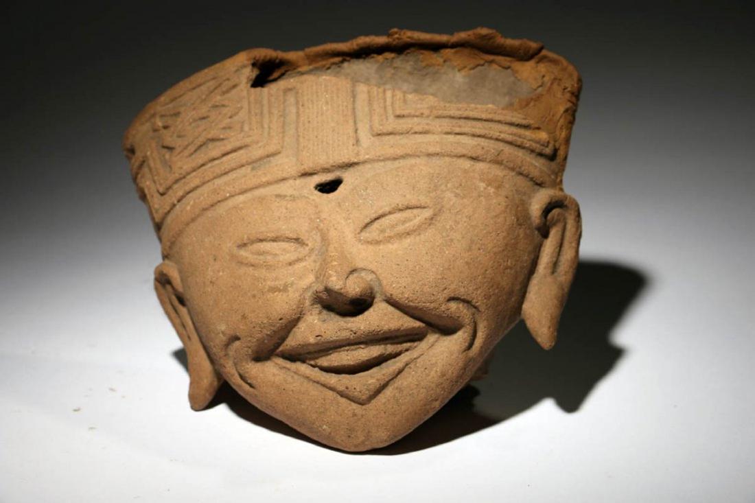Pre-Columbian Sonriente Head (1 of 4)