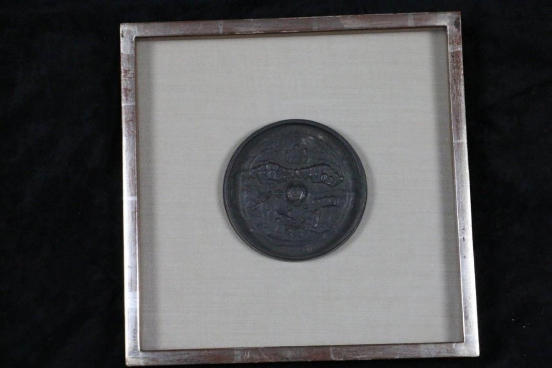 CHINESE BRONZE MIRROR EDO PERIOD (1600-1868) (1 of 3)